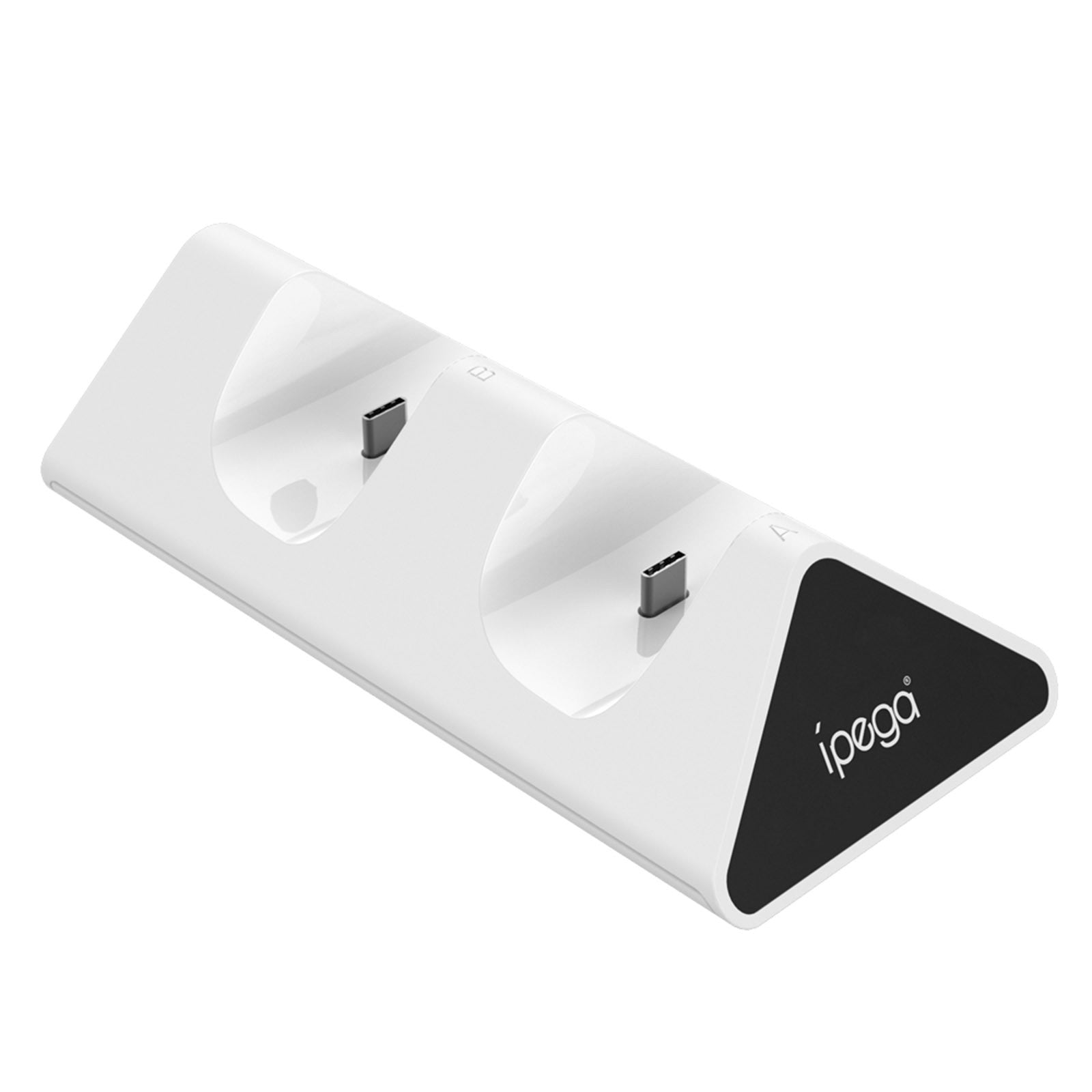 IPEGA PG-P5012 Controller Charging Dock Dual PS5 Controller Charger Station Stand with LED-Indicator IPEGA PG-P5012 Controller Charging Dock Dual PS5 Controller Charger Station Stand with LED-Indicator